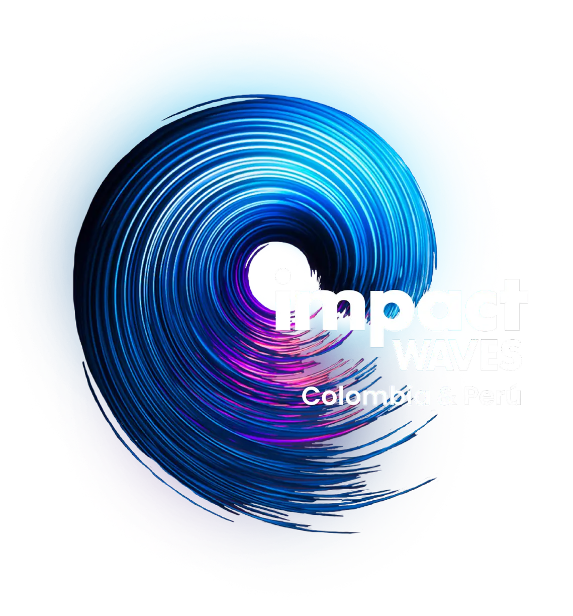 impact waves Colombia and Peru logo