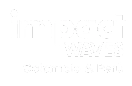 logo de impact waves Colombia & Perú